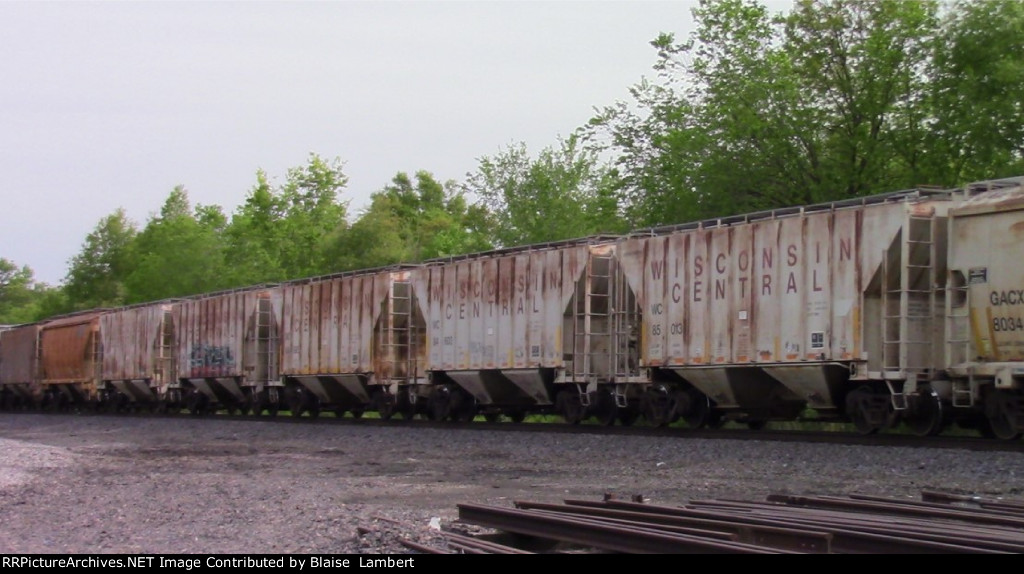 Old WC hopper cars